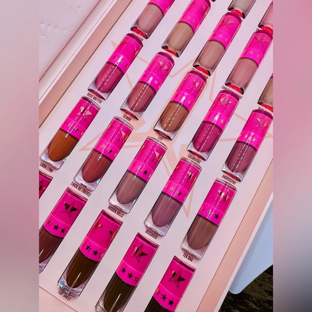 NEW! Jeffree Star Cosmetics Mini Nude Liquid Lipstick Vault